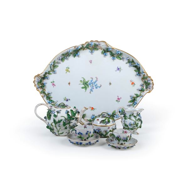 Solitaire. Meissen, verso la fine del XIX secolo.