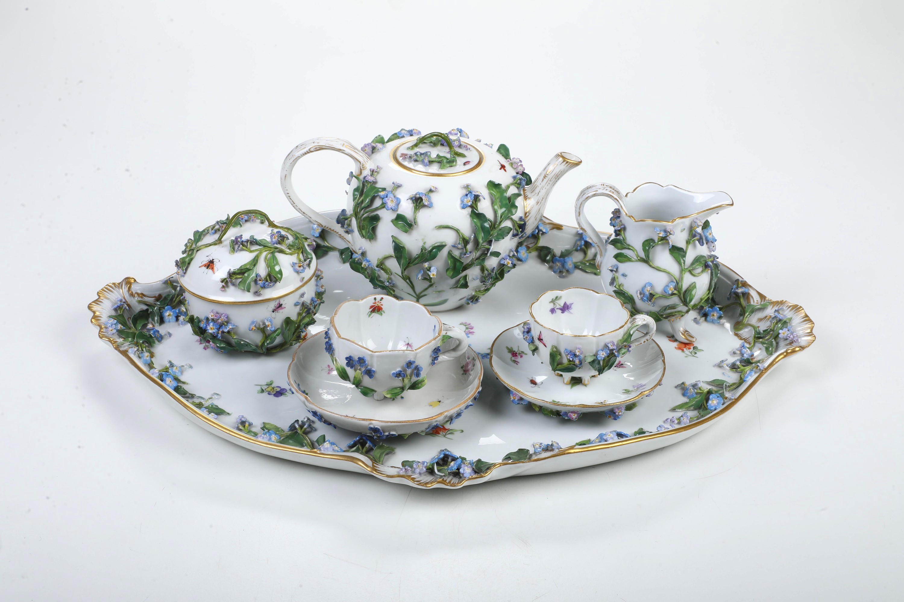 Solitaire. Meissen, verso la fine del XIX secolo.