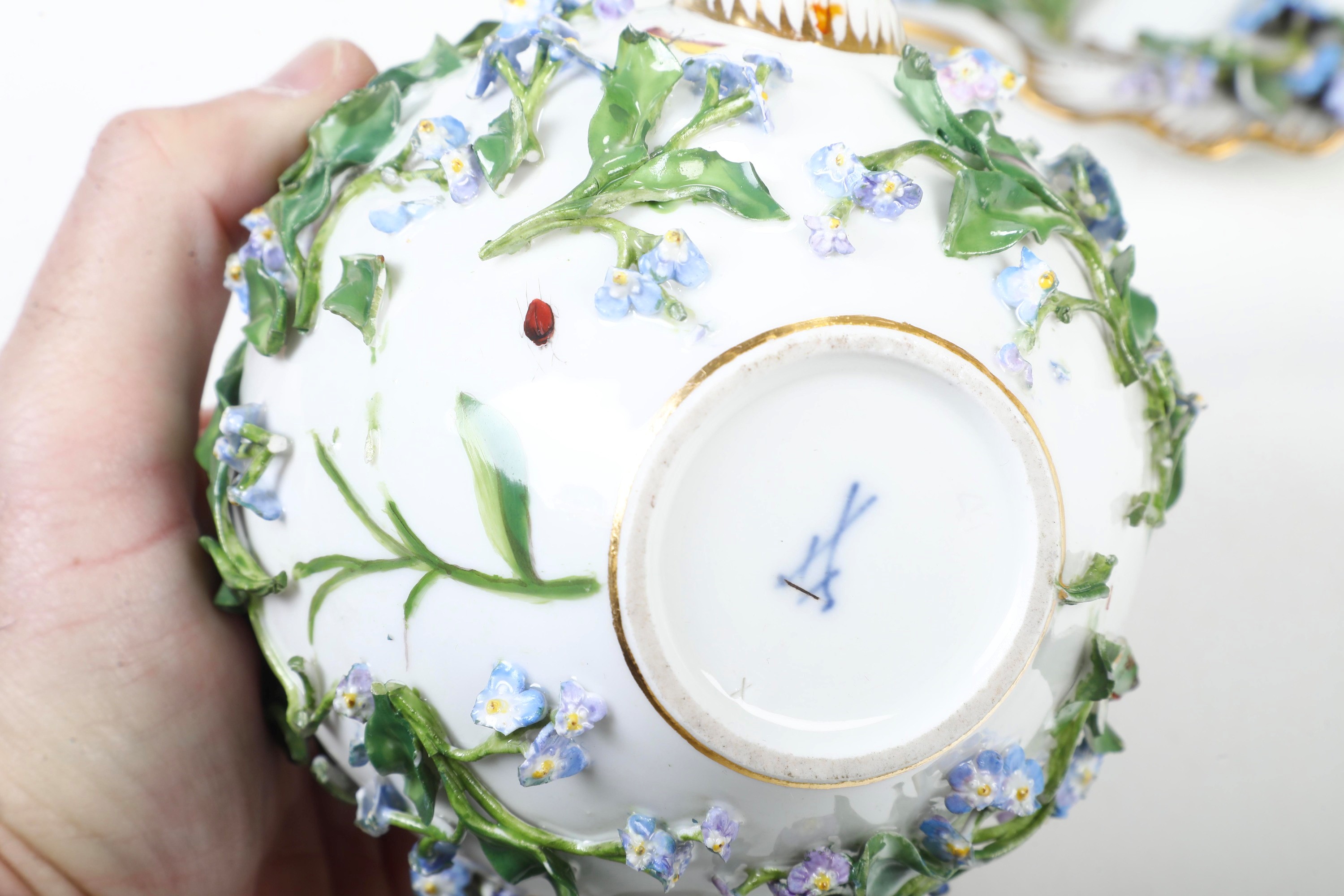 Solitaire. Meissen, verso la fine del XIX secolo.