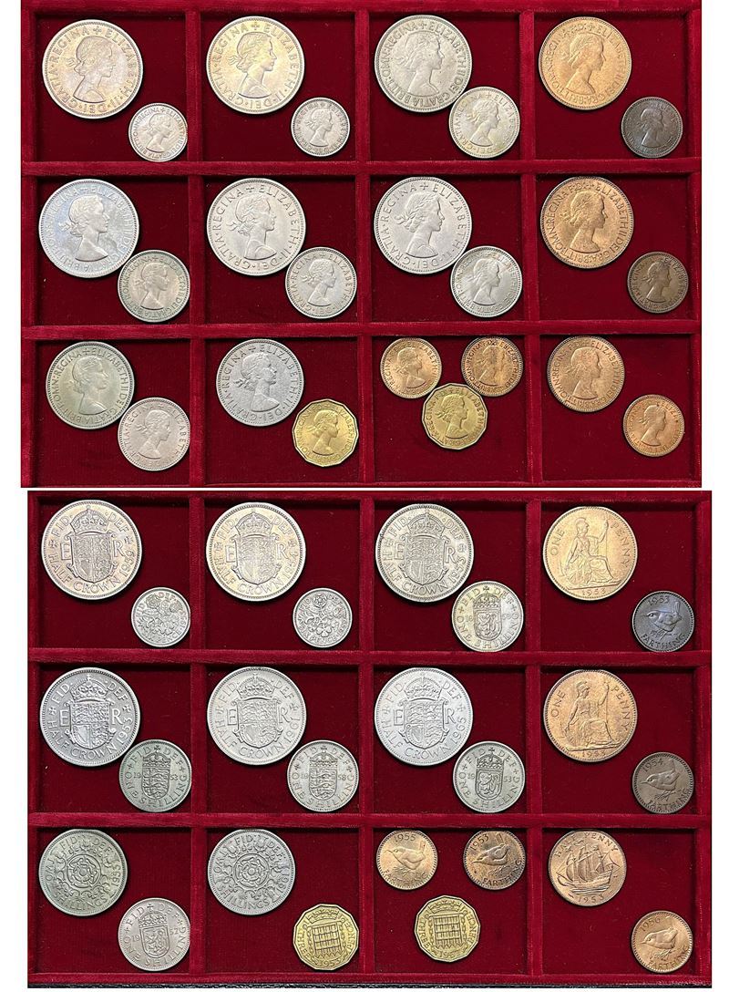 REGNO UNITO. ELIZABETH II, 1953-2022. Lotto di 25 monete.  - Auction Light Numismatics - Cambi Casa d'Aste