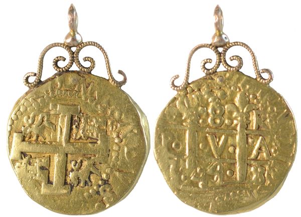 SPAGNA. Ferdinando VI 1746-1759. 8 Escudos. Lima.
