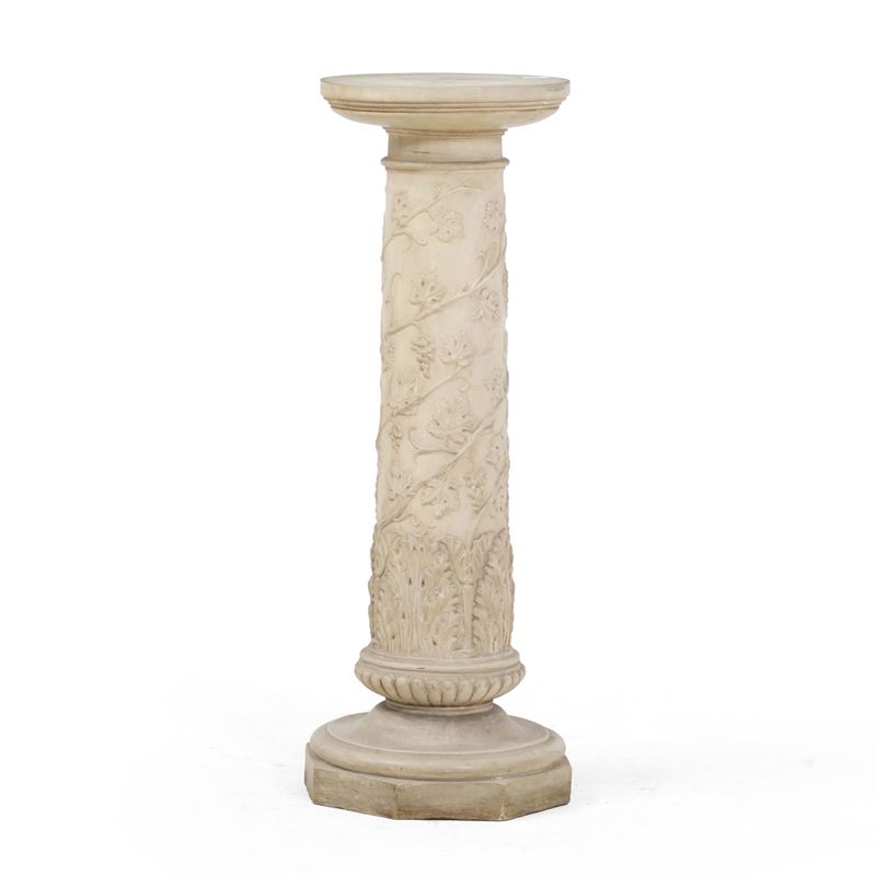 Colonna in ceramica. XX secolo  - Asta Antiquariato - Cambi Casa d'Aste