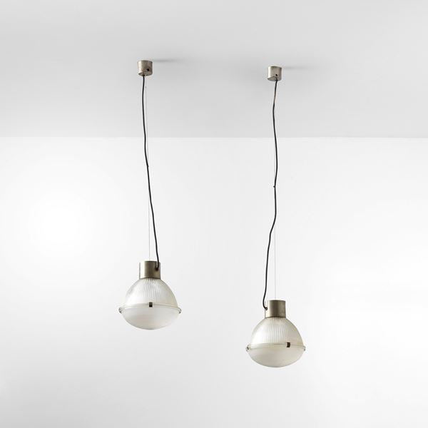 Due lampade a sospensione mod. 4409