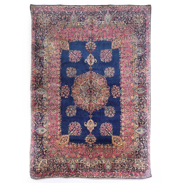 Tappeto Kirman Laver, Persia inizio XX secolo