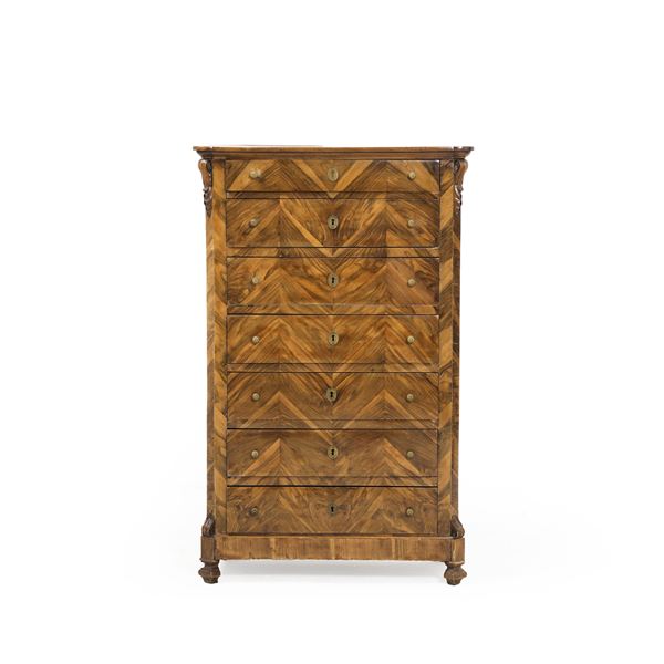 Settimanale lastronato. XIX secolo