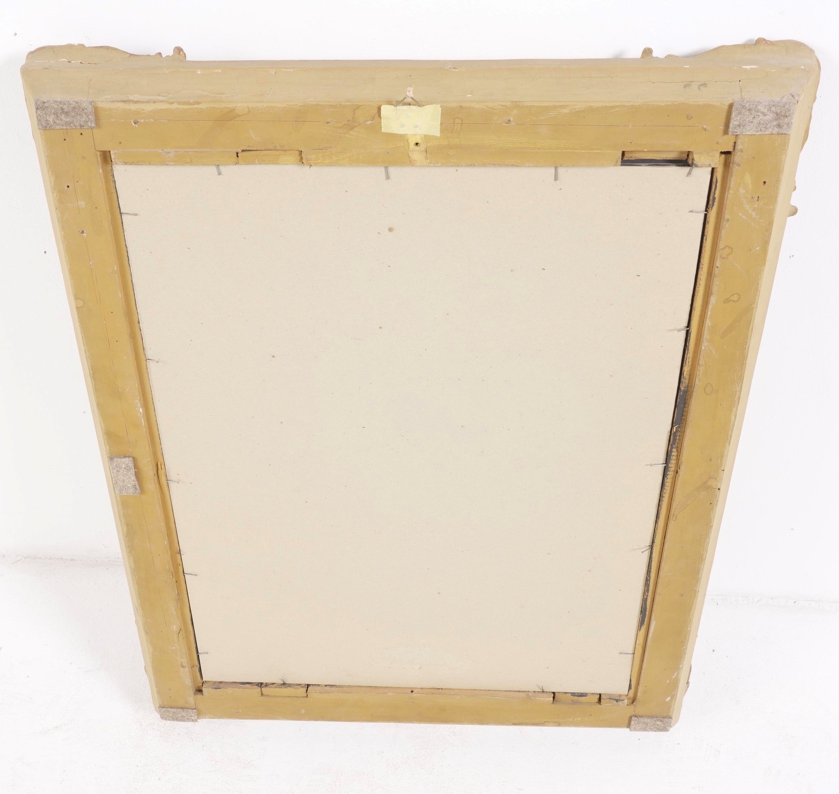 Coppia di specchiere in legno dorato, Fine XIX-inizi XX secolo