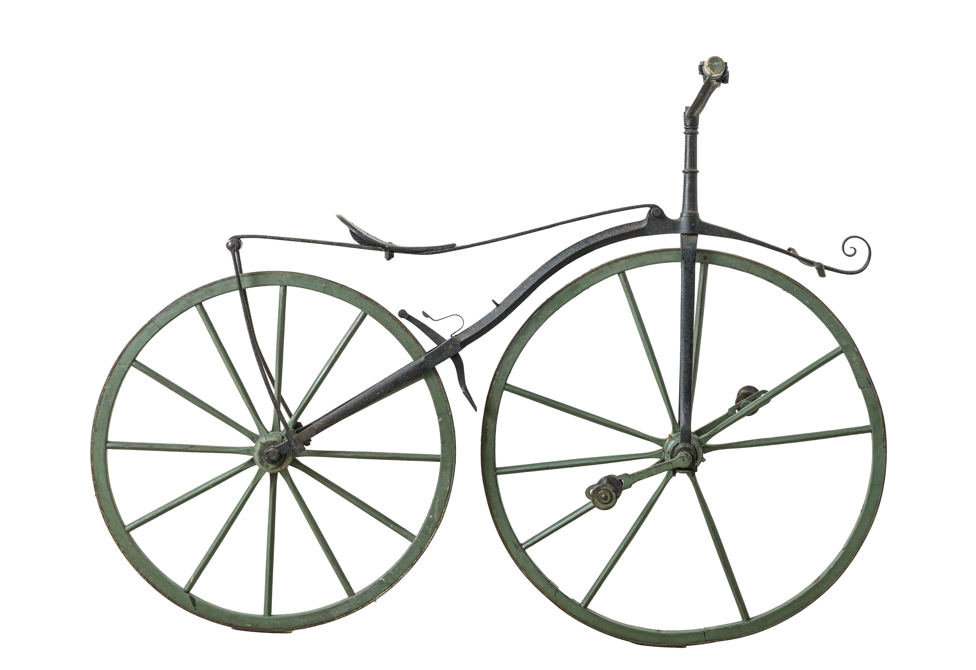 Velocipede in ferro “boneshaker”, XIX secolo