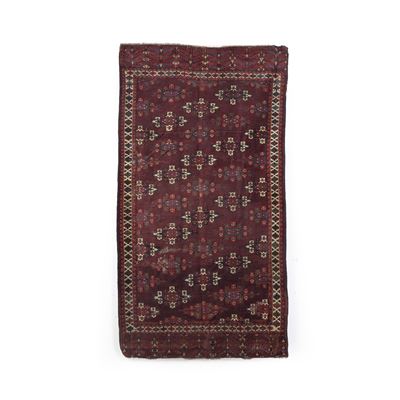 Tappeto Yomut, Turkestan, fine XIX - inizio XX secolo, cm 145 x 287