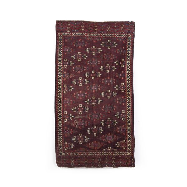 Tappeto Yomut ,Turkestan fine XIX inizio XX secolo