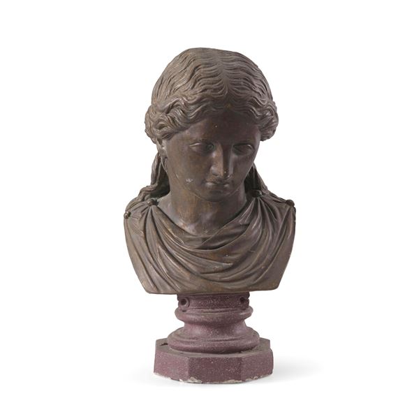 Busto di Iulia Claudia in stile romano. XX secolo