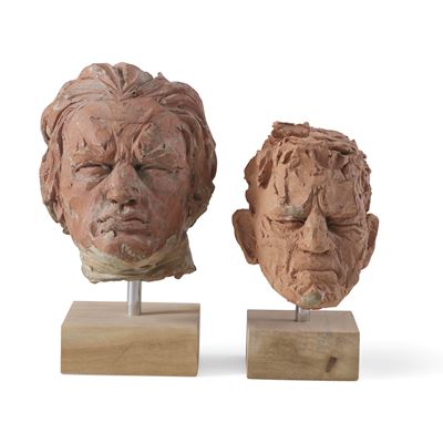 Ettore, Scultori del XX secolo, Due teste virili