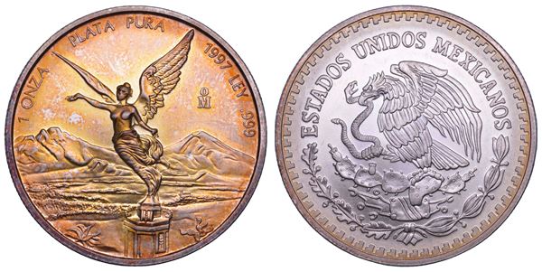 MESSICO. REPUBLICA. Onza 1997.