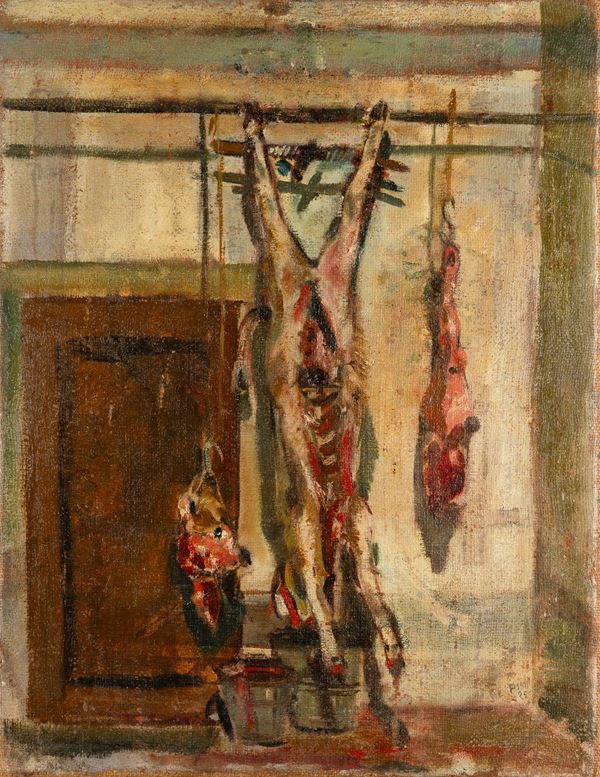 Filippo De Pisis - La macelleria