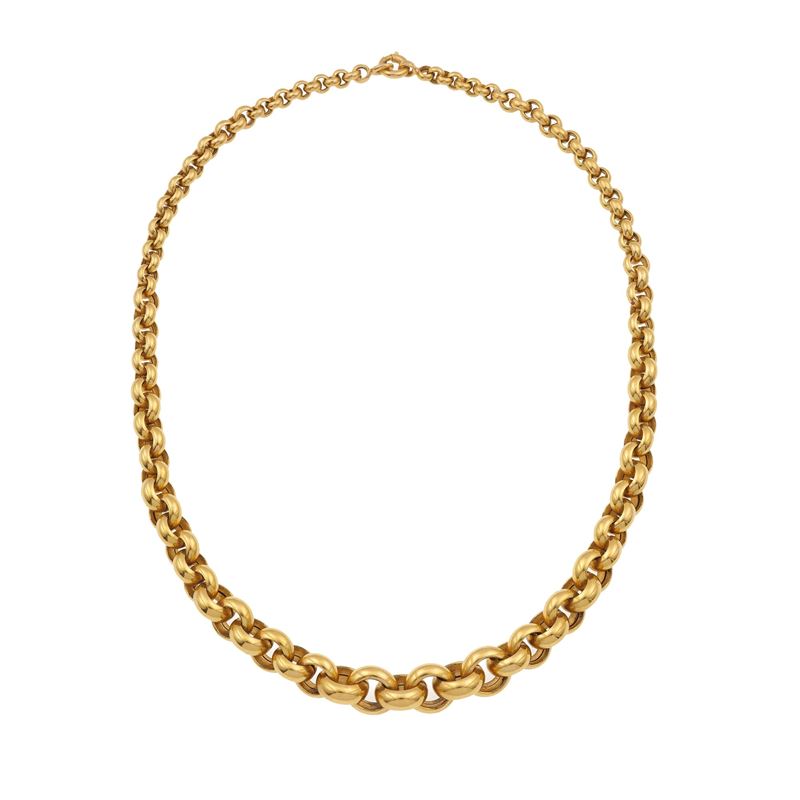 Gold necklace  - Auction Jewels - Cambi Casa d'Aste