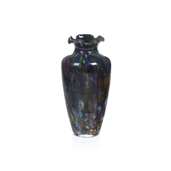 Manifattura di Murano Vaso con decoro a murrine
