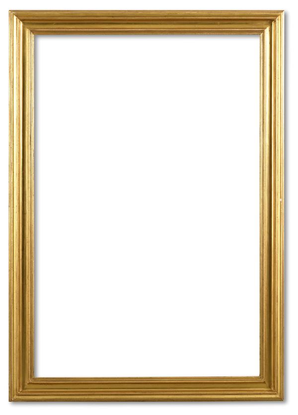 Cornice sagomata e dorata, XX secolo