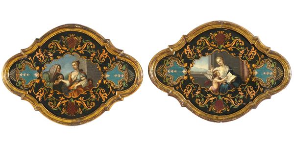 Scuola del XVIII-XIX secolo Episodi della vita della vergine