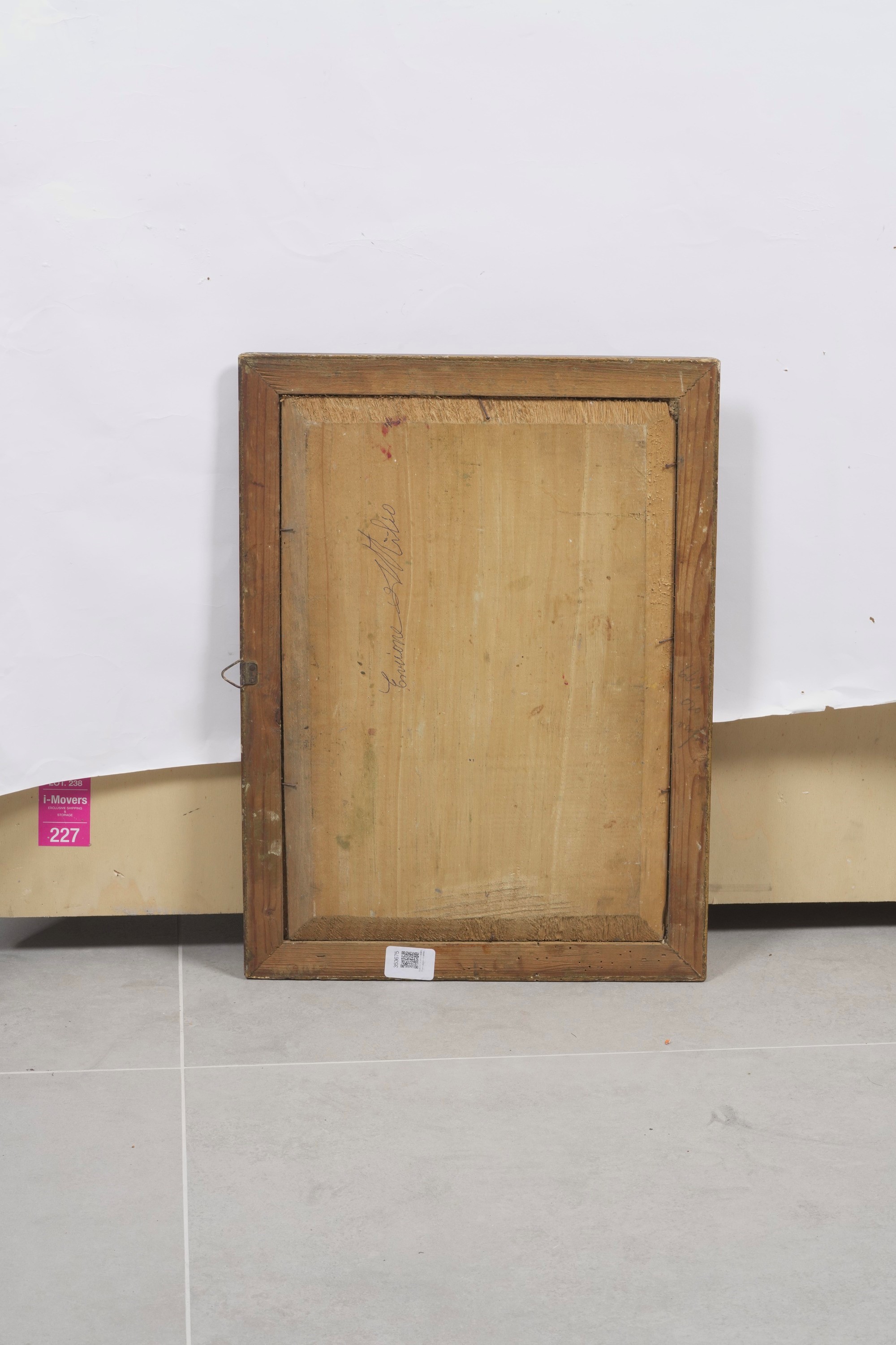 Scuola del XX secolo, Marina, olio su tavola