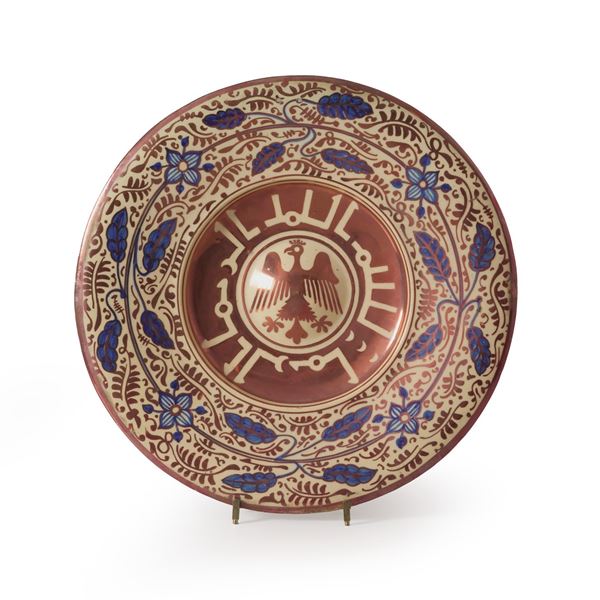 Piatto a lusto. Parigi, Manifattura Samson, inizi del XX secolo.