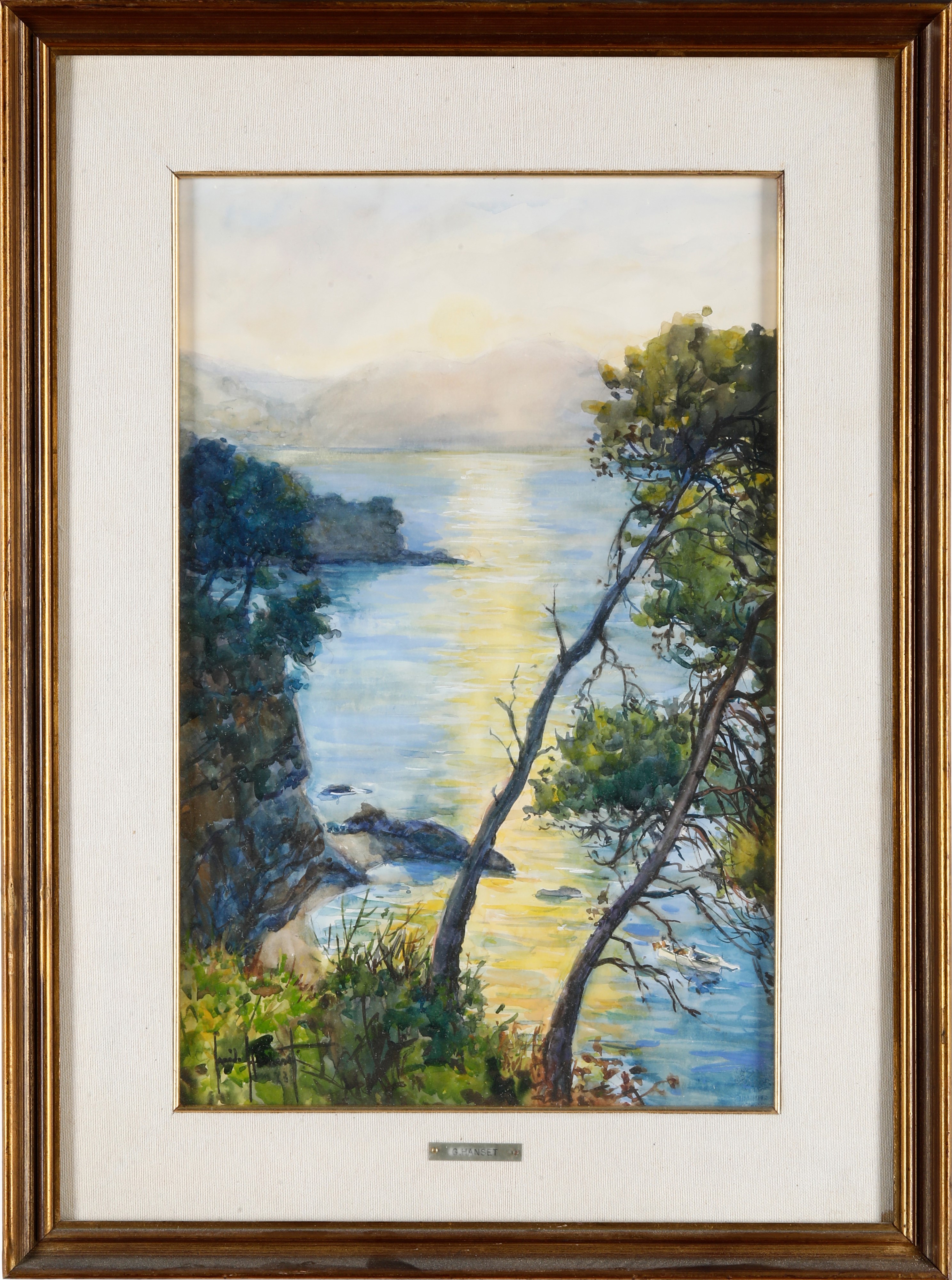 Guido Hanset - Paesaggio Costiero