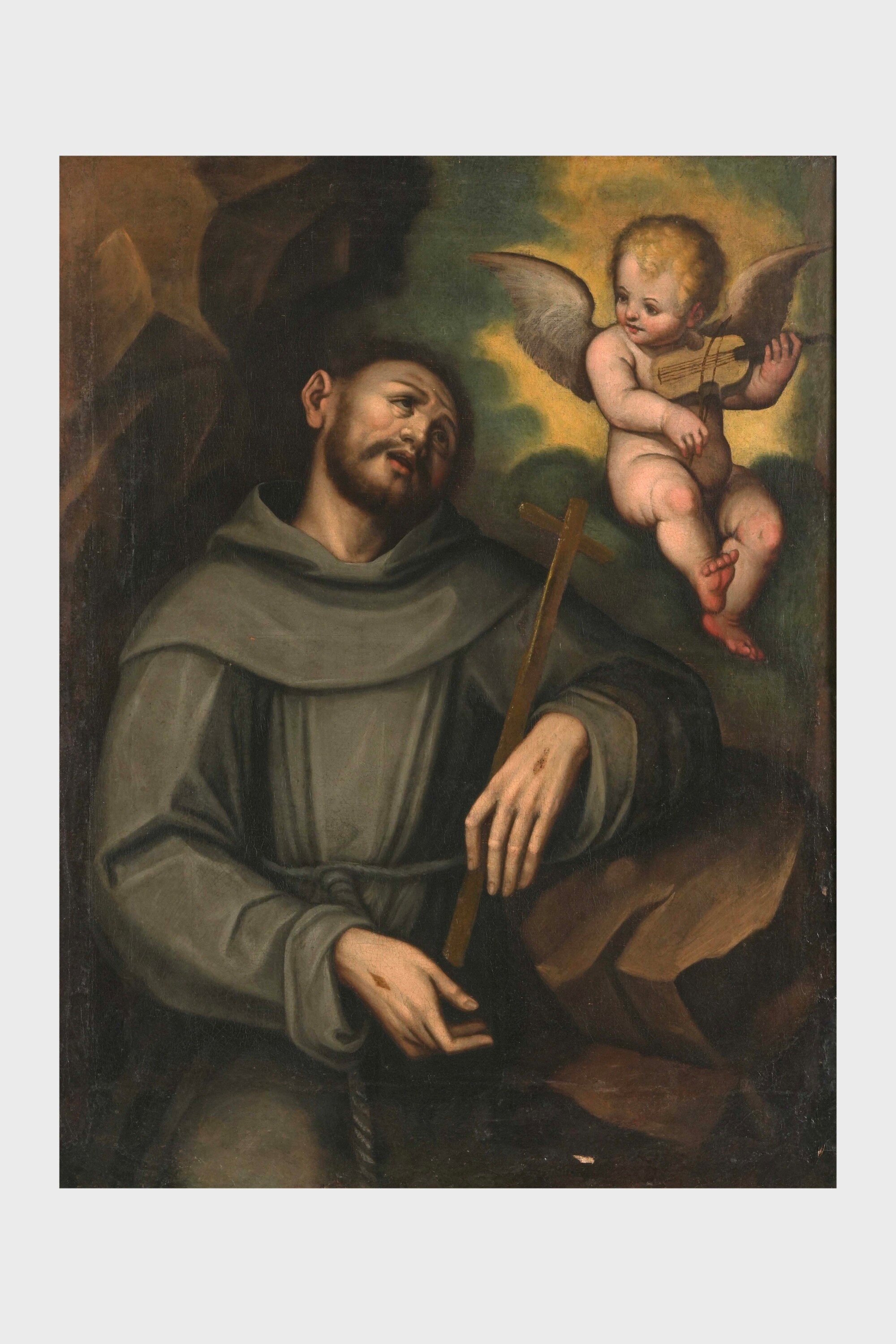 Guglielmo Caccia Detto il Moncalvo - Estasi di San Francesco