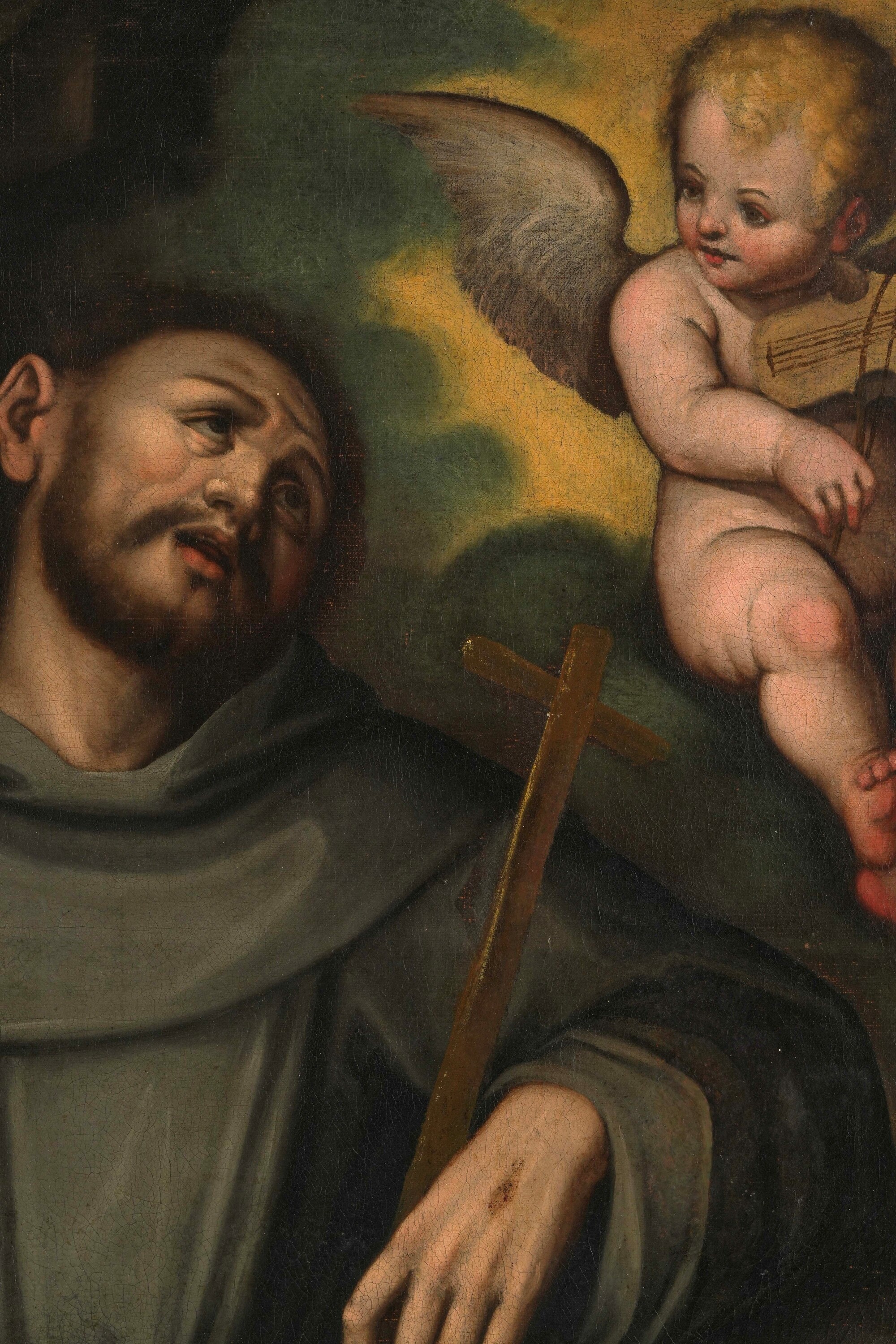 Guglielmo Caccia Detto il Moncalvo - Estasi di San Francesco