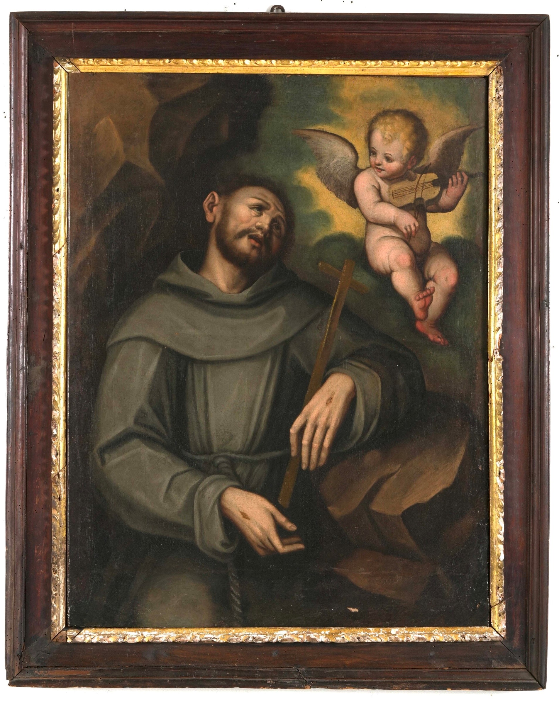 Guglielmo Caccia Detto il Moncalvo - Estasi di San Francesco
