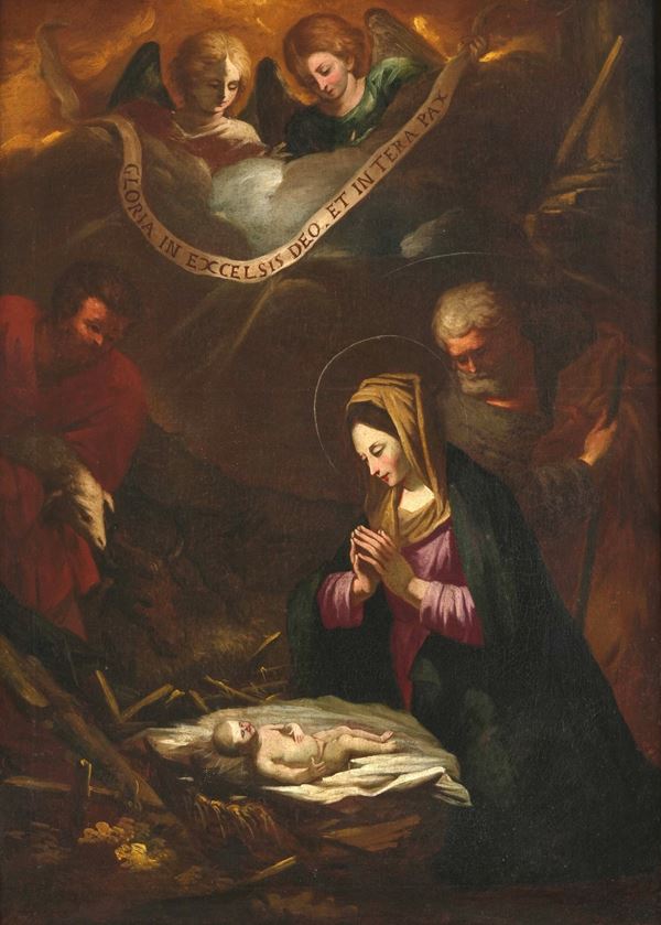 Scuola toscana del XVII secolo Natività