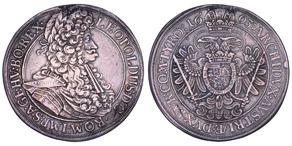 AUSTRIA. LEOPOLD I, 1657-1705. Taler 1693. Wien.