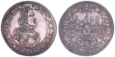 Ferdinand III, Taler 1643, Augsburg