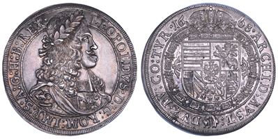 Leopold I, Taler del 1668, Hall