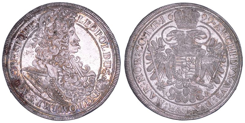 AUSTRIA. LEOPOLD I, 1657-1705. Taler 1699. Kremnitz.  - Asta Numismatica - Cambi Casa d'Aste
