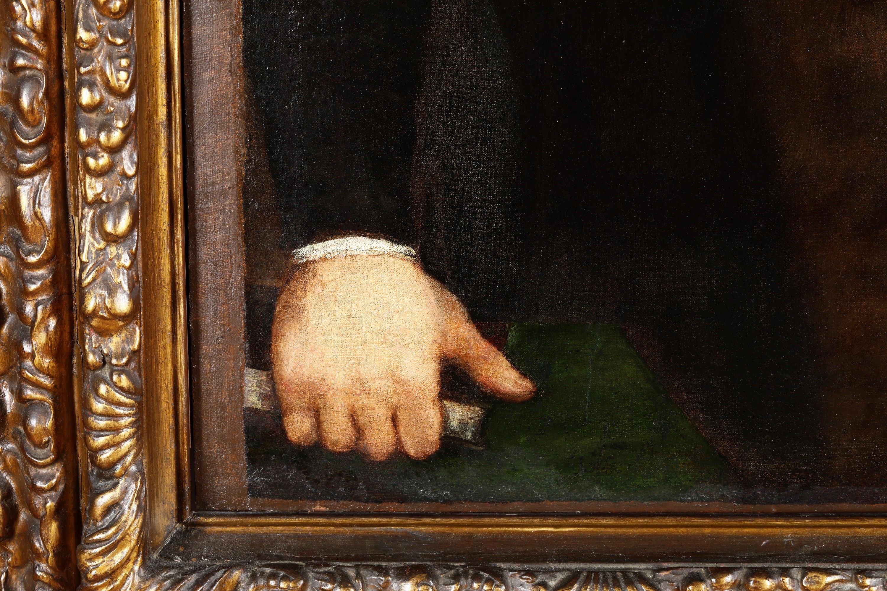 Paolo Caliari Detto il Veronese - Ritratto di Angelo Contarini, olio su tela applicata su tavola