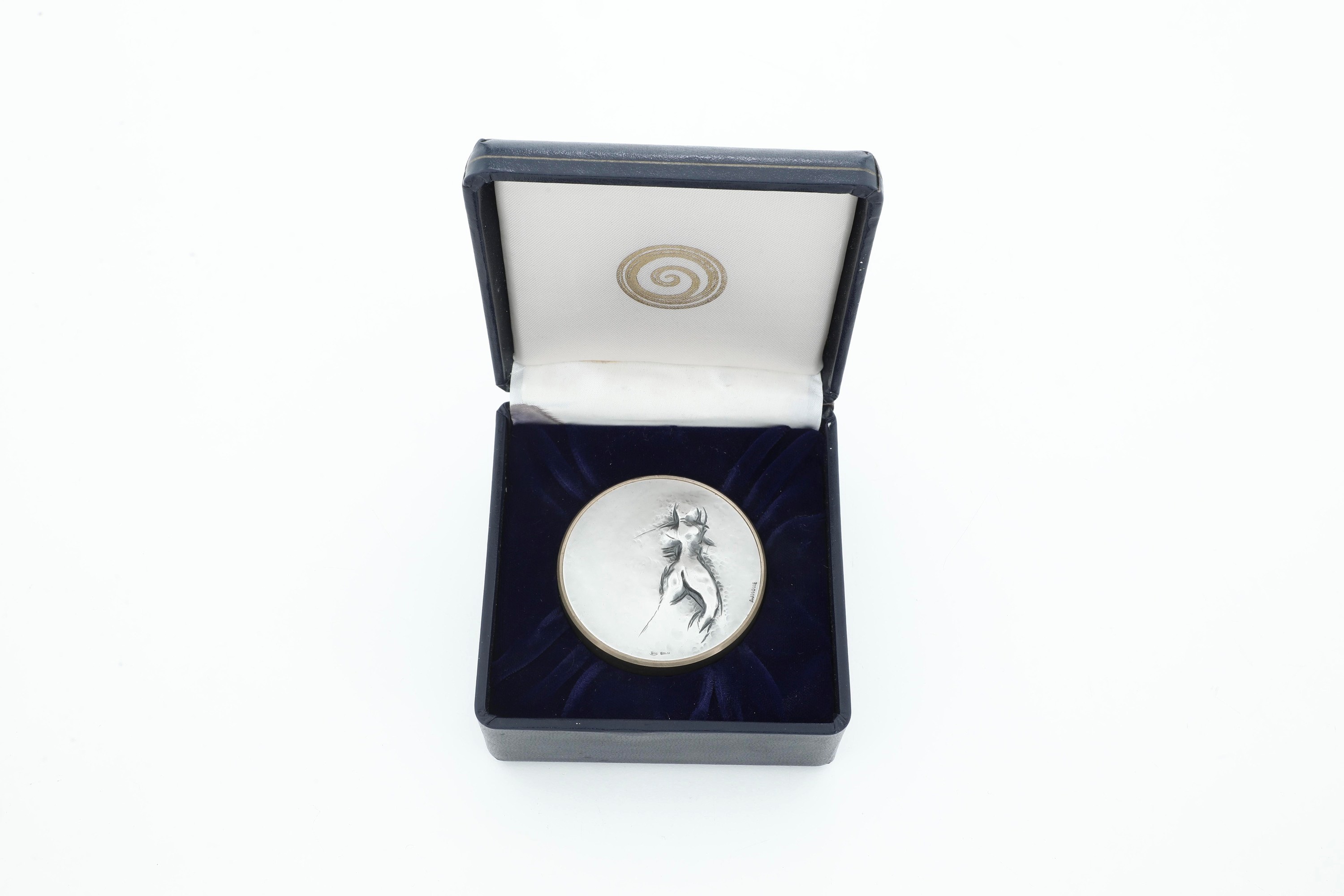 Giuseppe Ajmone, Fermacarte in ottone e argento