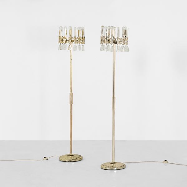 Due lampade da terra