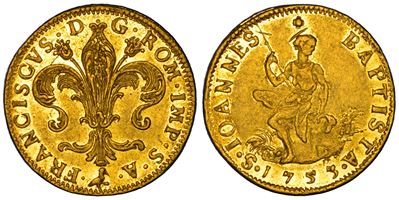 Francesco II di Lorena, Ruspone, 1753