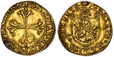 Andrea Gritti, Scudo d'oro (1523-1532)