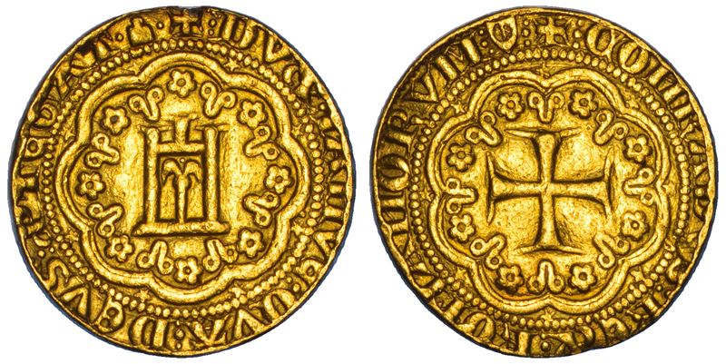 GENOVA. SIMON BOCCANEGRA DOGE I, 1339-1344. Genovino (I tipo).  - Asta Numismatica - Cambi Casa d'Aste