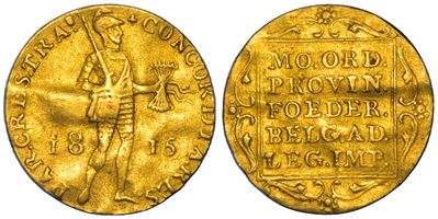 Willem I, Ducat del 1815, Utrecht
