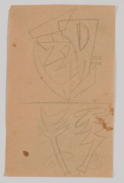 Senza titolo, matita su carta (cm 13x21)