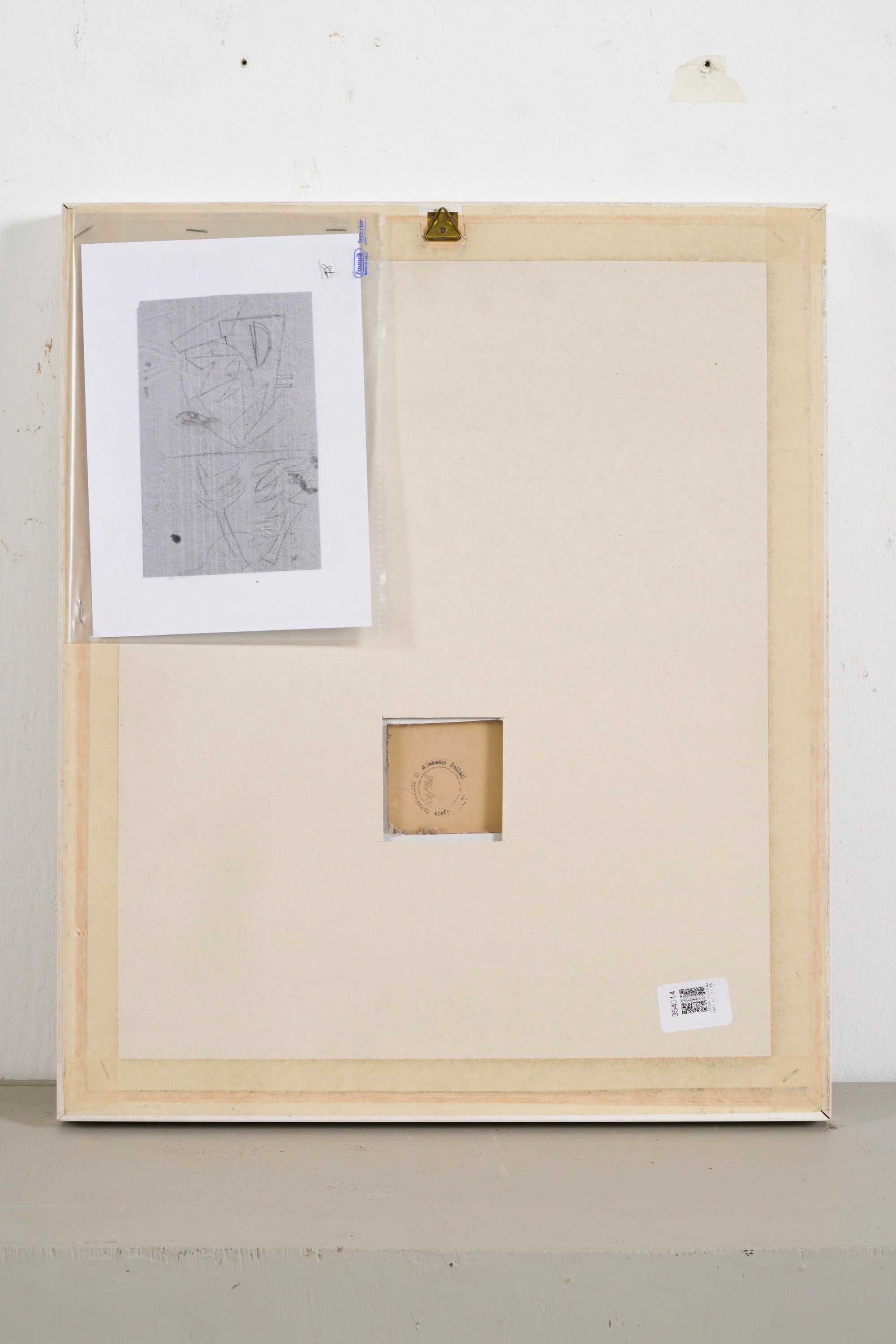 Atanasio Soldati - Senza titolo, matita su carta (cm 13x21)