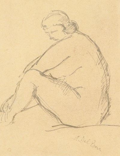 Figura seduta