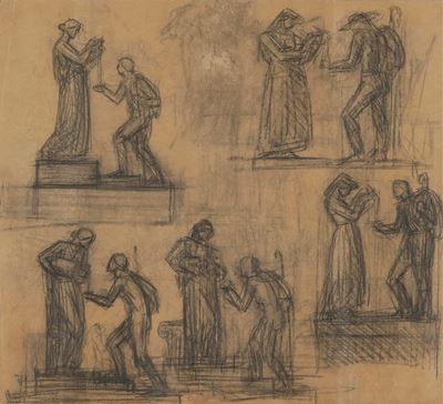 Studi per una fontana