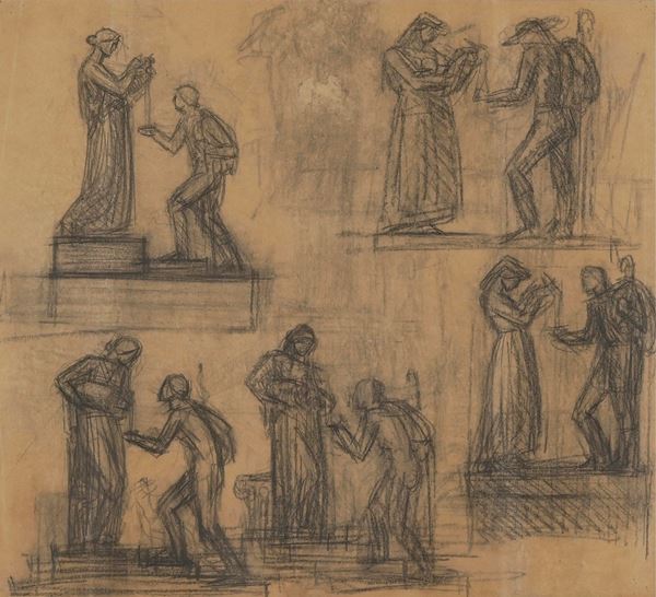 Studi per una fontana