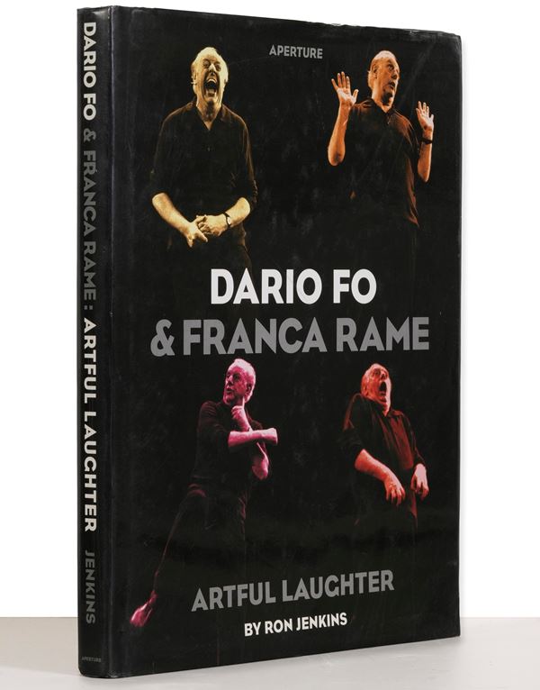 Dario Fo - libro con disegno autografo all'interno Artful Laughter