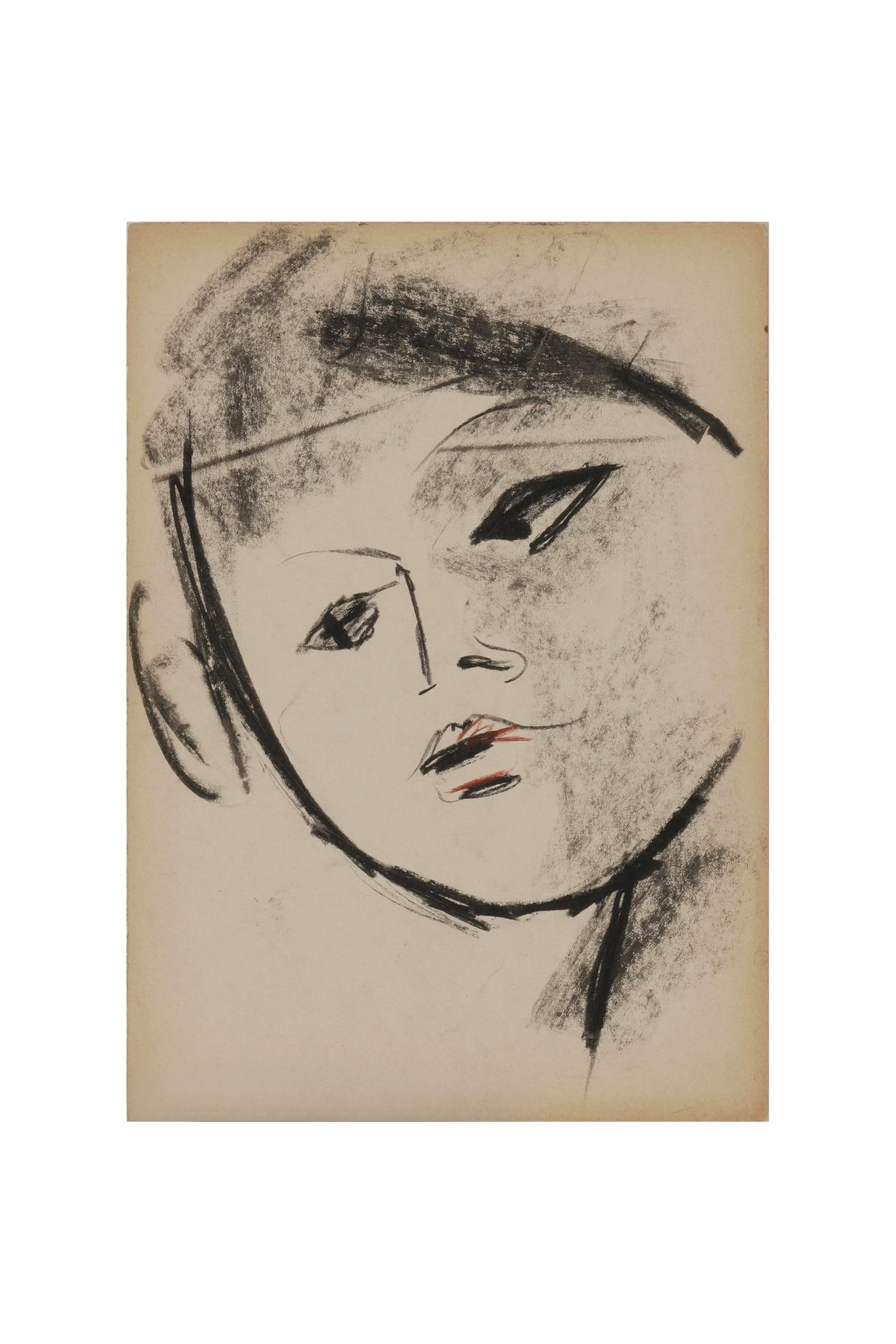 Franz Marangolo - Sei disegni, tecnica mista e pastello su carta