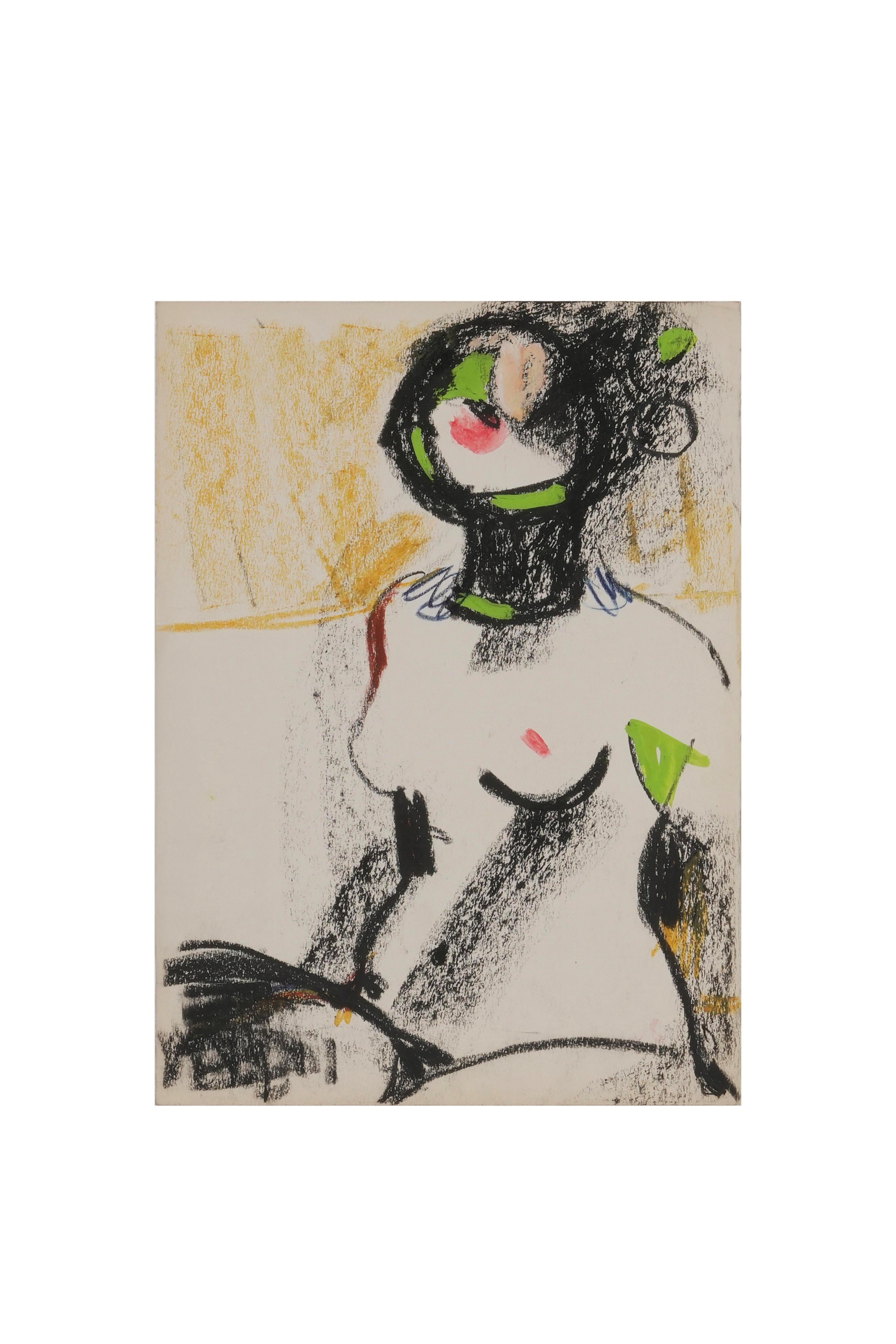 Franz Marangolo - Sei disegni, tecnica mista e pastello su carta