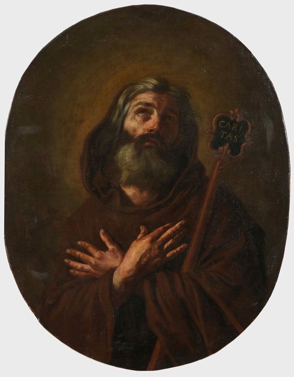 Scuola napoletana del XVII secolo San Francesco da Paola