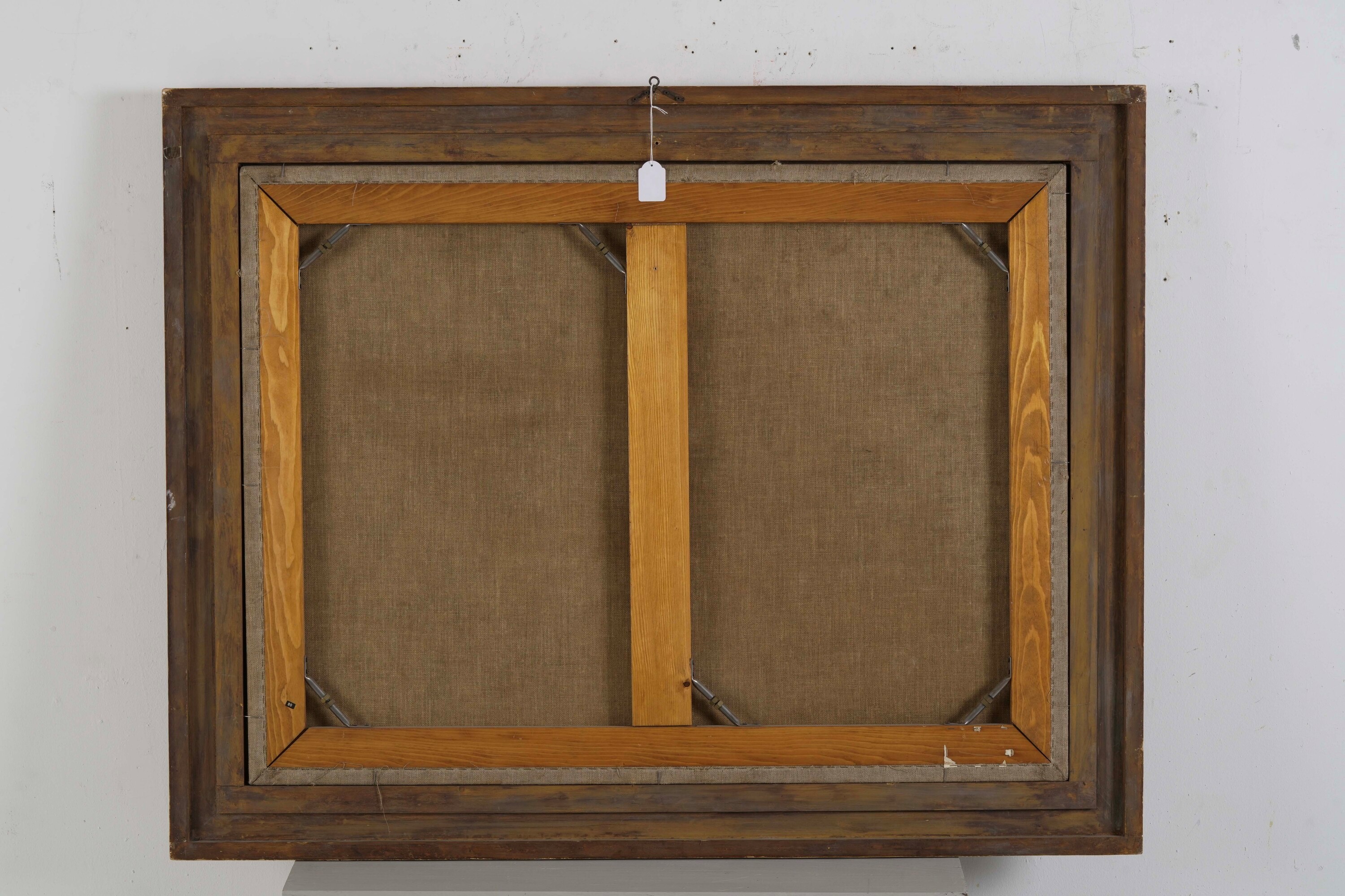 Scuola veneta del XVIII secolo Paesaggio con fulmine