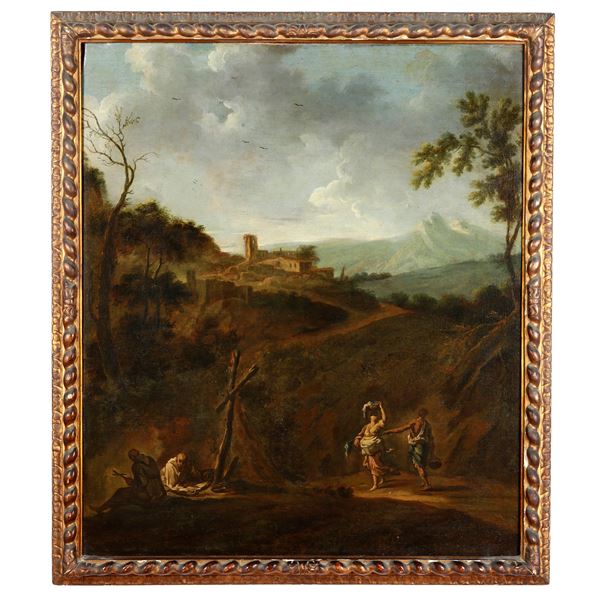 Paesaggio con figure